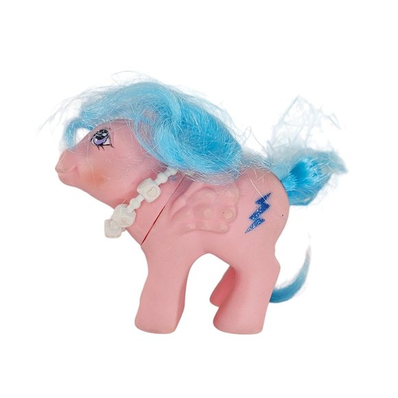 Vintage 1984 Hasbro My Little Pony MLP G1 Baby Firefly Pegasus Pony - Picture 1 of 8